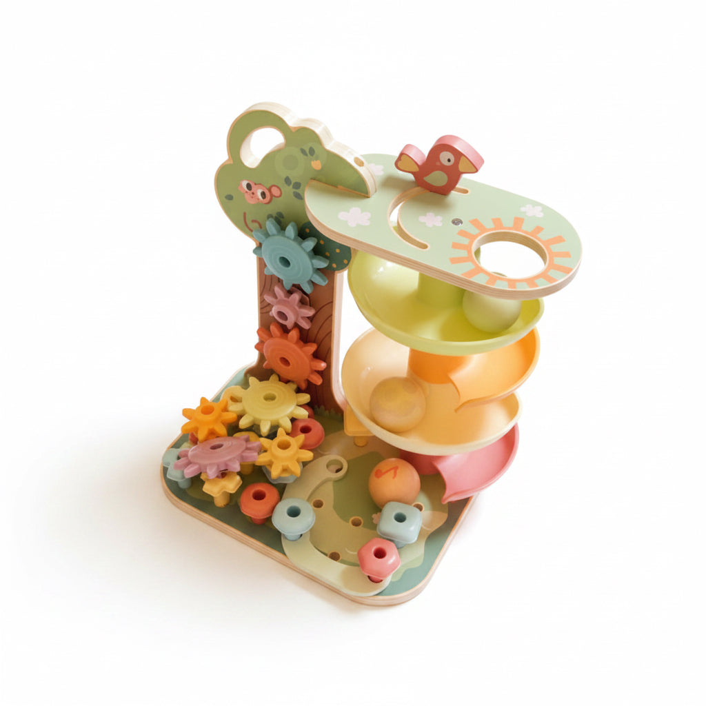Montessori 4in1 Ball Track Activity Tree